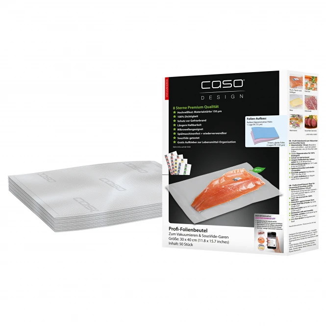 Caso Design Profi - Foil Pouch (30 X 40 Cm) 1 Caso Design Profi - Foil Pouch (30 X 40 Cm)