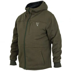 Fox Carp Men's Collection Hoodie Sherpa (green/silver)