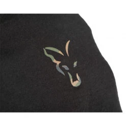 Fox Carp Men's LW Zip Hoodie (black/camo) -Hunting Equipment Store fox carp mens lw zip hoodie blackcamo 4