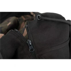 Fox Carp Men's LW Zip Hoodie (black/camo) -Hunting Equipment Store fox carp mens lw zip hoodie blackcamo 5