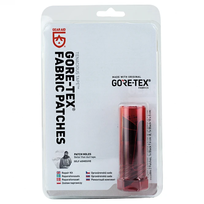 Gear Aid Repair Kit Tenacious Tape™ GORE-TEX® Fabric Patches 1 Gear Aid Repair Kit Tenacious Tape™ GORE-TEX® Fabric Patches