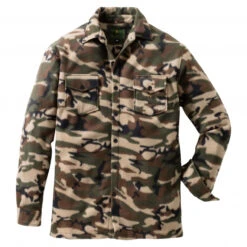 Il Lago Basic Men's Fleece Shirt Nandu (Camouflage)
