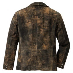 Il Lago Prestige Men's Leather Blazer Brown -Hunting Equipment Store il lago prestige mens leather blazer brown 1