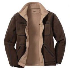 Il Lago Prestige Men's Reversible Jacket Sherpa Asko -Hunting Equipment Store il lago prestige mens reversible jacket sherpa asko 1