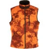 Pinewood Men's Reversible Fleece Vest Smaland Camou