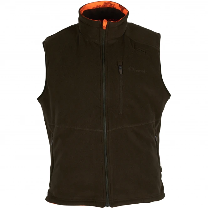 Pinewood Men's Reversible Fleece Vest Smaland Camou 3 Pinewood Men's Reversible Fleece Vest Smaland Camou - Image 3