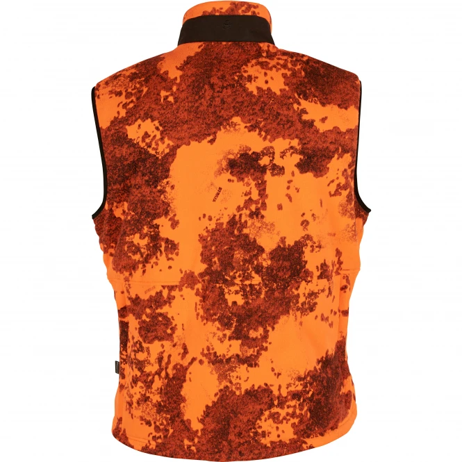 Pinewood Men's Reversible Fleece Vest Smaland Camou 4 Pinewood Men's Reversible Fleece Vest Smaland Camou - Image 4