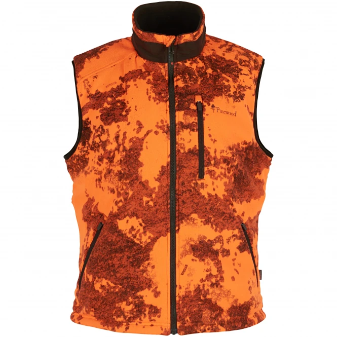 Pinewood Men's Reversible Fleece Vest Smaland Camou 1 Pinewood Men's Reversible Fleece Vest Smaland Camou