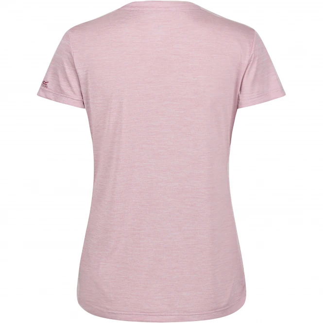 Regatta Women's Fingal Edition Marl T-Shirt (violet) 2 Regatta Women's Fingal Edition Marl T-Shirt (violet) - Image 2